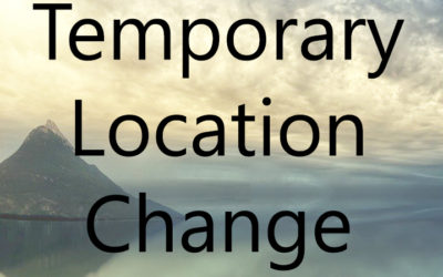 Temporary Location Change
